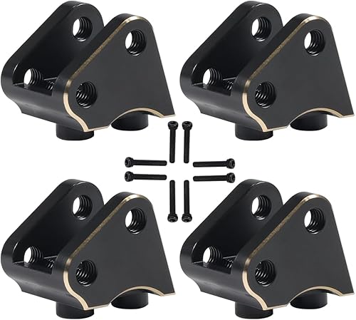 Soporte de varilla de enlace de eje delantero trasero de latón, soporte de varilla de enlace de eje delantero de latón mejorado de 1.34 oz para