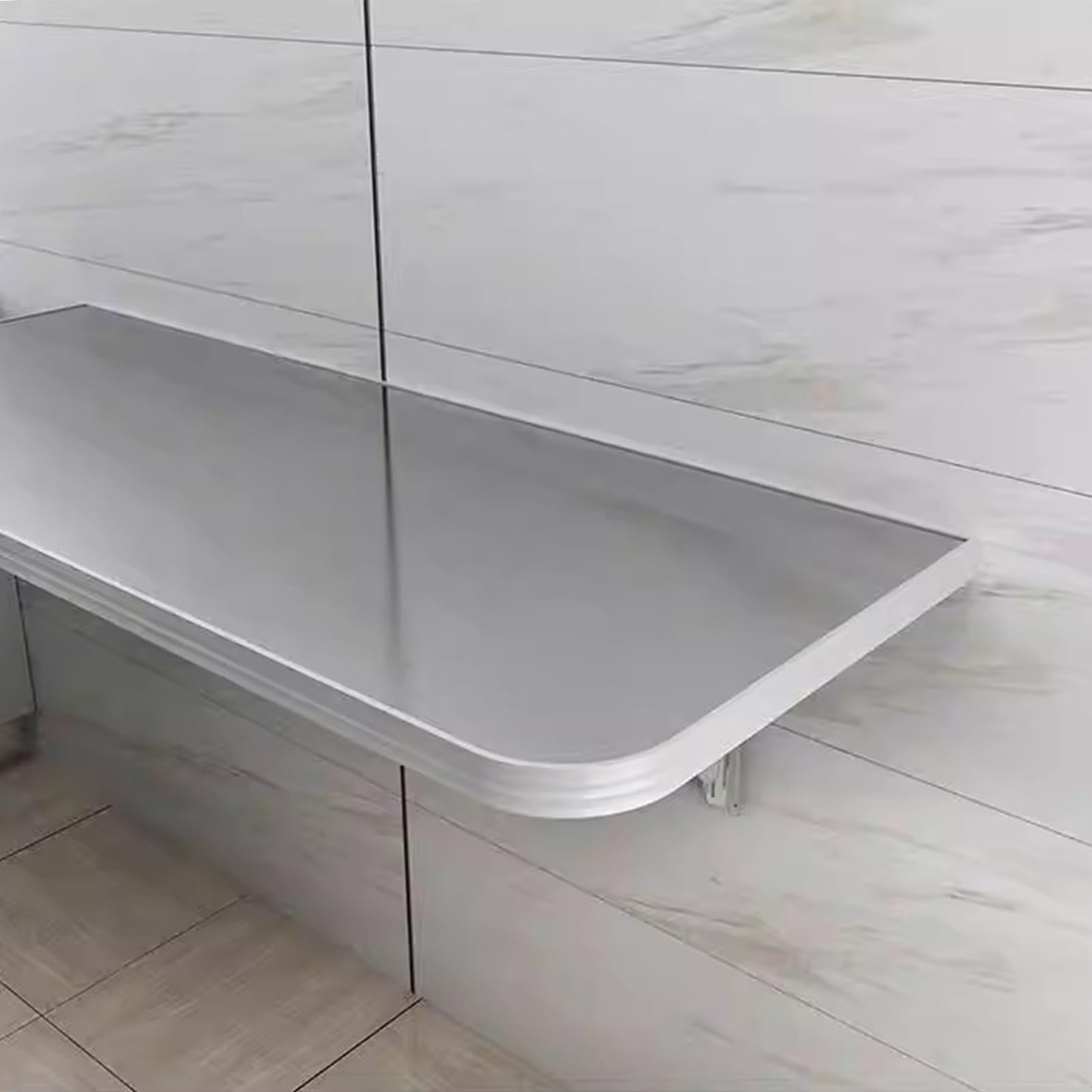 Table murale pliante en acier pour briser le manque de place