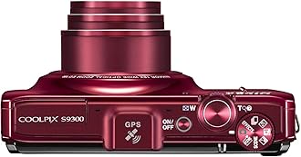 Nikon Coolpix S9300 16.0 MP Digital Camera - Red