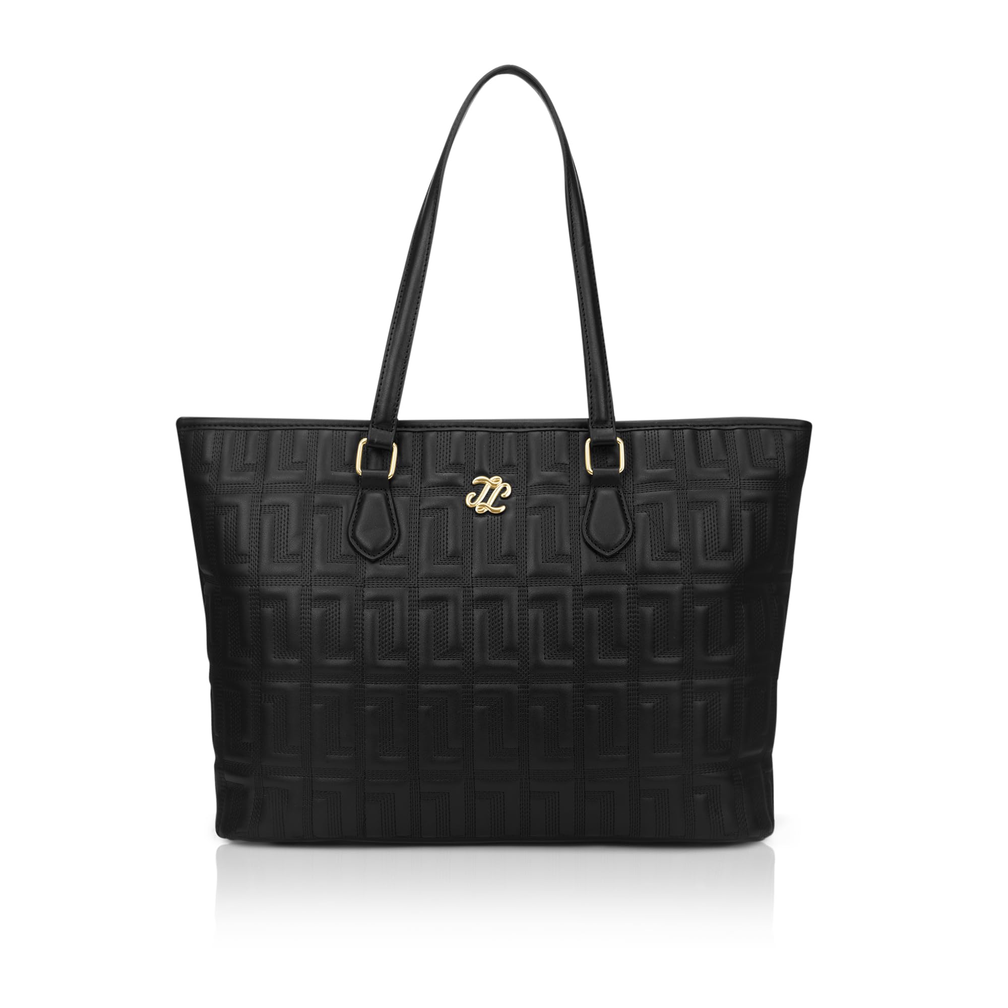 lavie signature Women's Quilt Rota Pro Tote Laptop Bag | Tote Laptop Bag for Work | Ladies Purse | Stylish Shoulder Bag | Gift for Women-picture-38