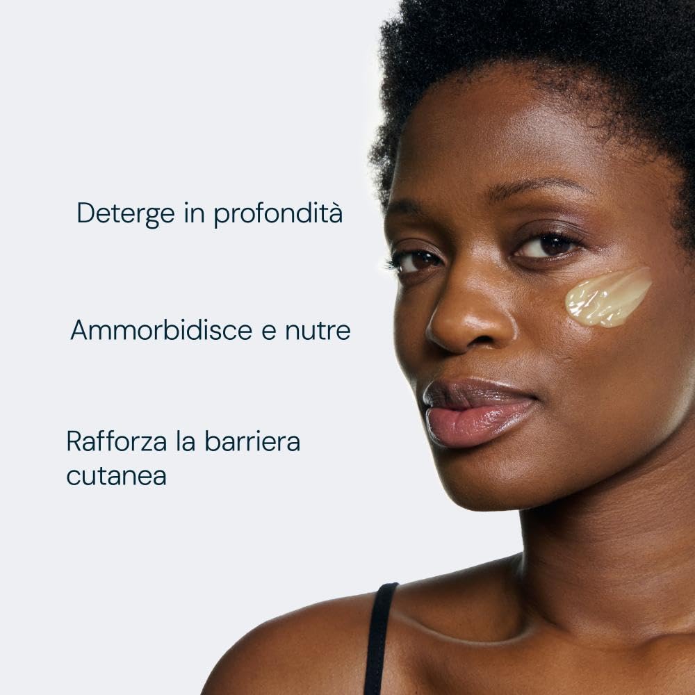 ELEMIS Balsamo Detergente Pro-Collagen, clinicamente testato – Balsamo detergente viso e olio detergente, rimuove il trucco waterproof e le impurità, detergente nutriente anti-età e antirughe