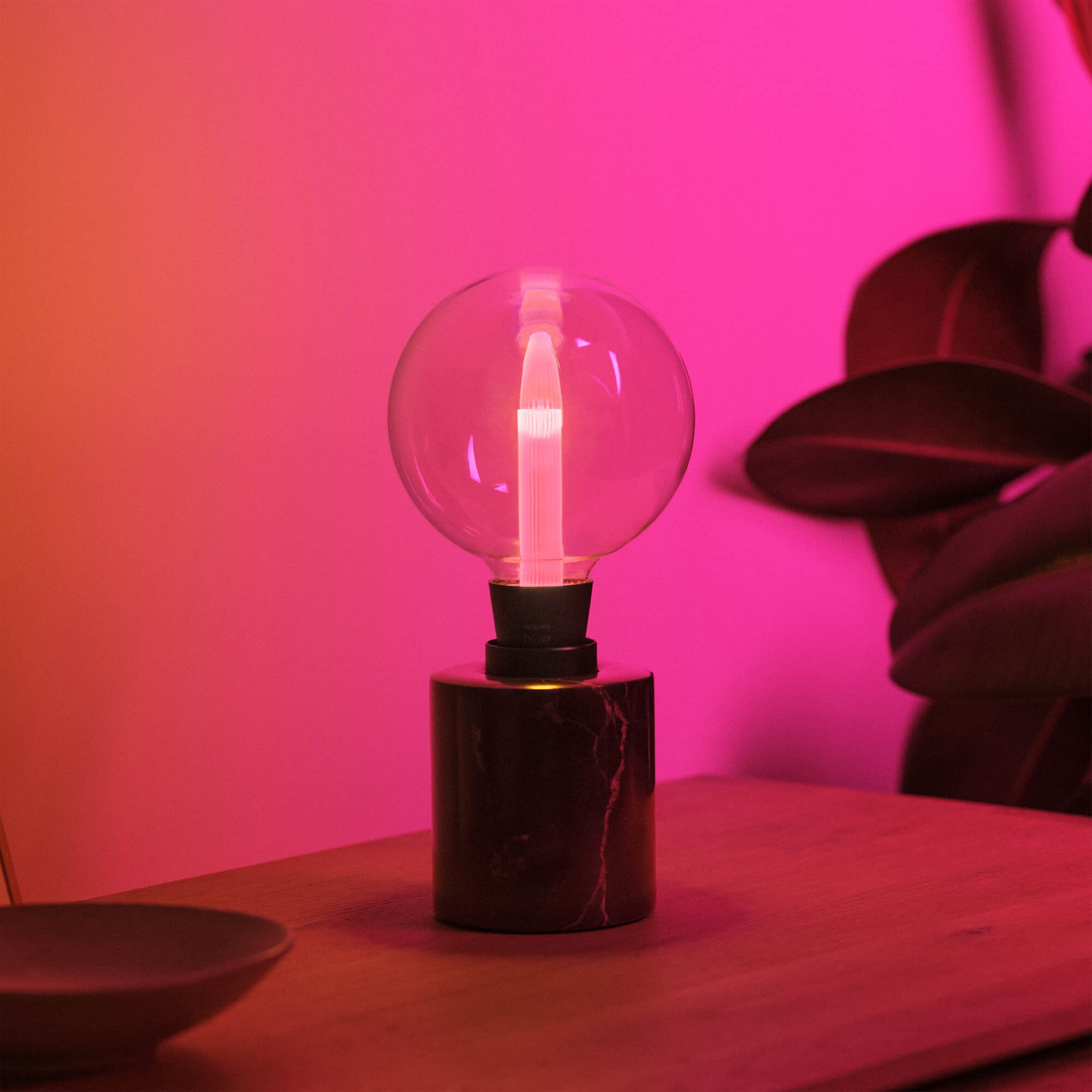 Philips Hue White & Color Ambiance Lightguide Ellipse 500lm, dimmbare LED Lampen für das Hue Lichtsystem mit 16 Mio. Farben, smarte Lichtsteuerung über Sprache und App