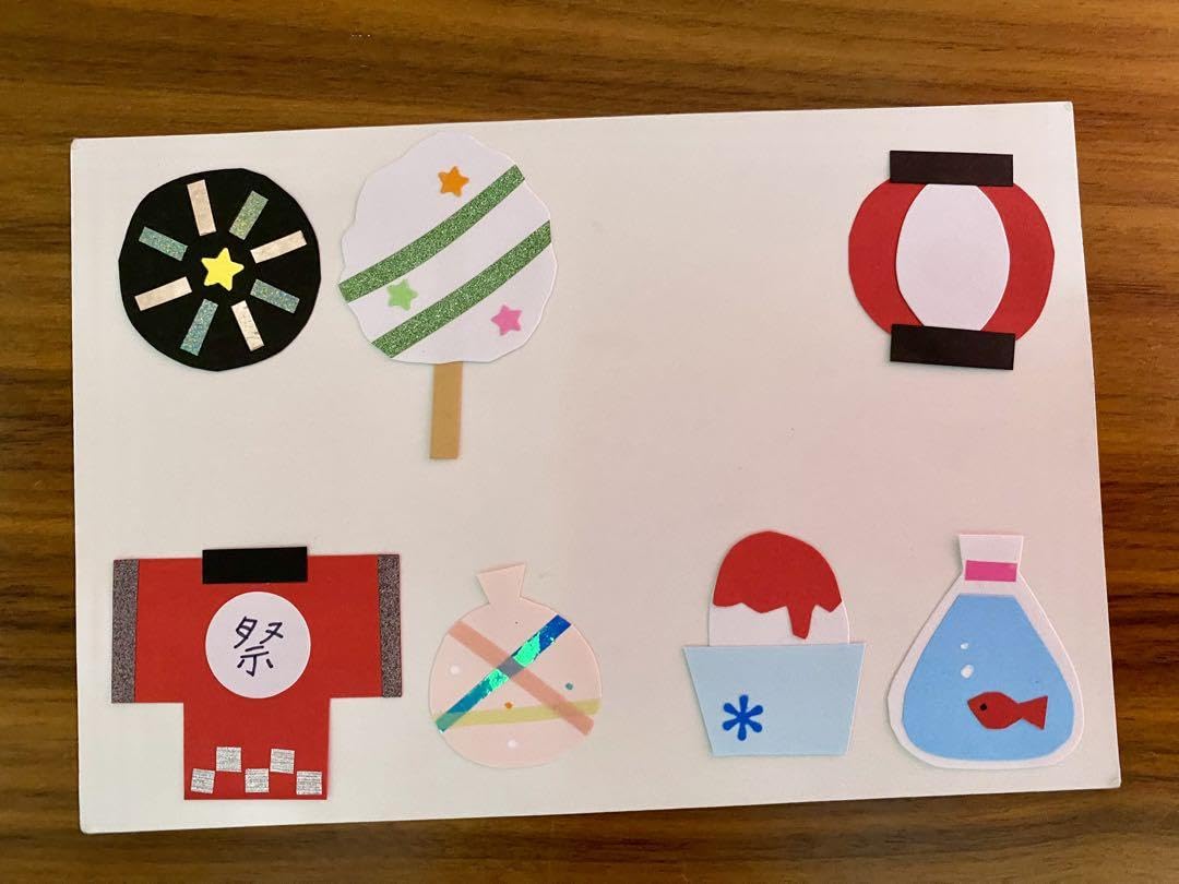 Amazon.co.jp: クラフトパンチ 「 夏祭り セット 」 アルバム 季節