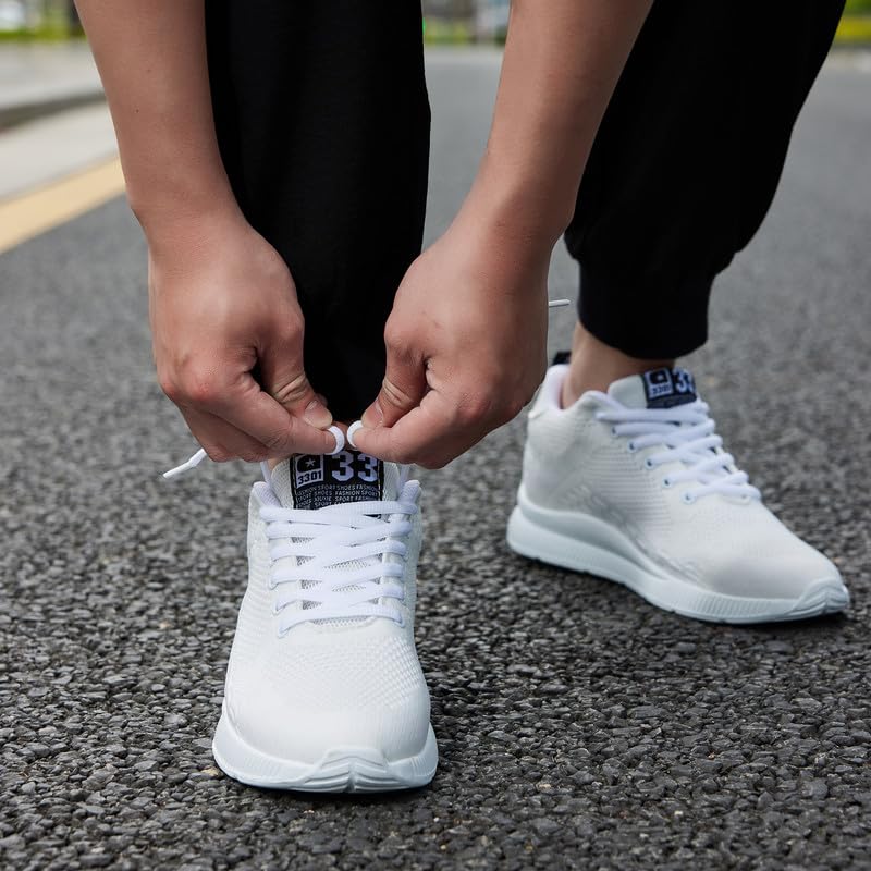 Image of Men's Invisible Height Increasing Elevator Shoes Lightweight Sport Shoes Height-Boosting Non-Slip Sneakers 2.4'' Taller