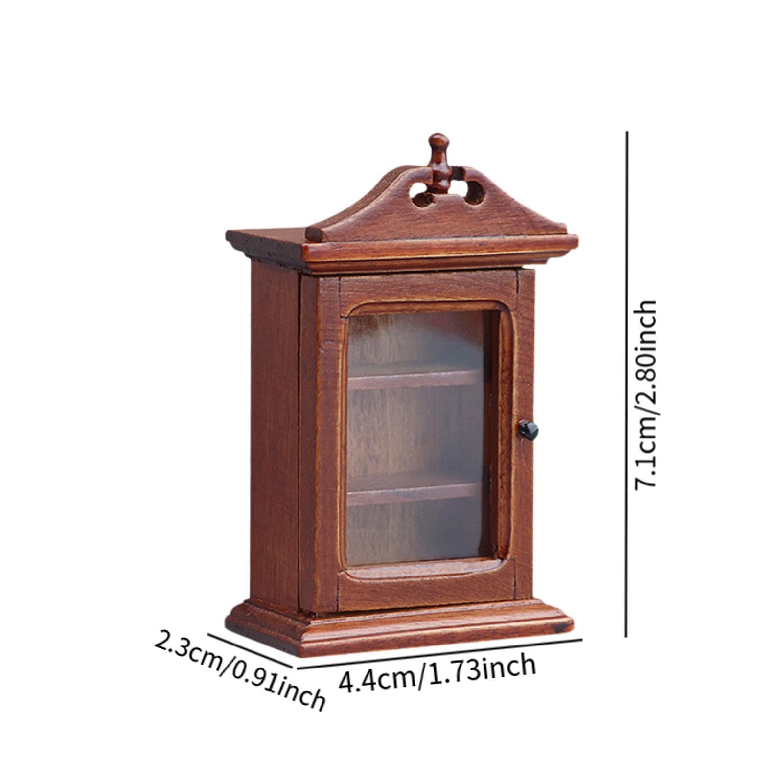 Mobile Sospeso Miniatura 1/12 Stile Europeo | stile europeo, legno, per casa bambole, micro scena