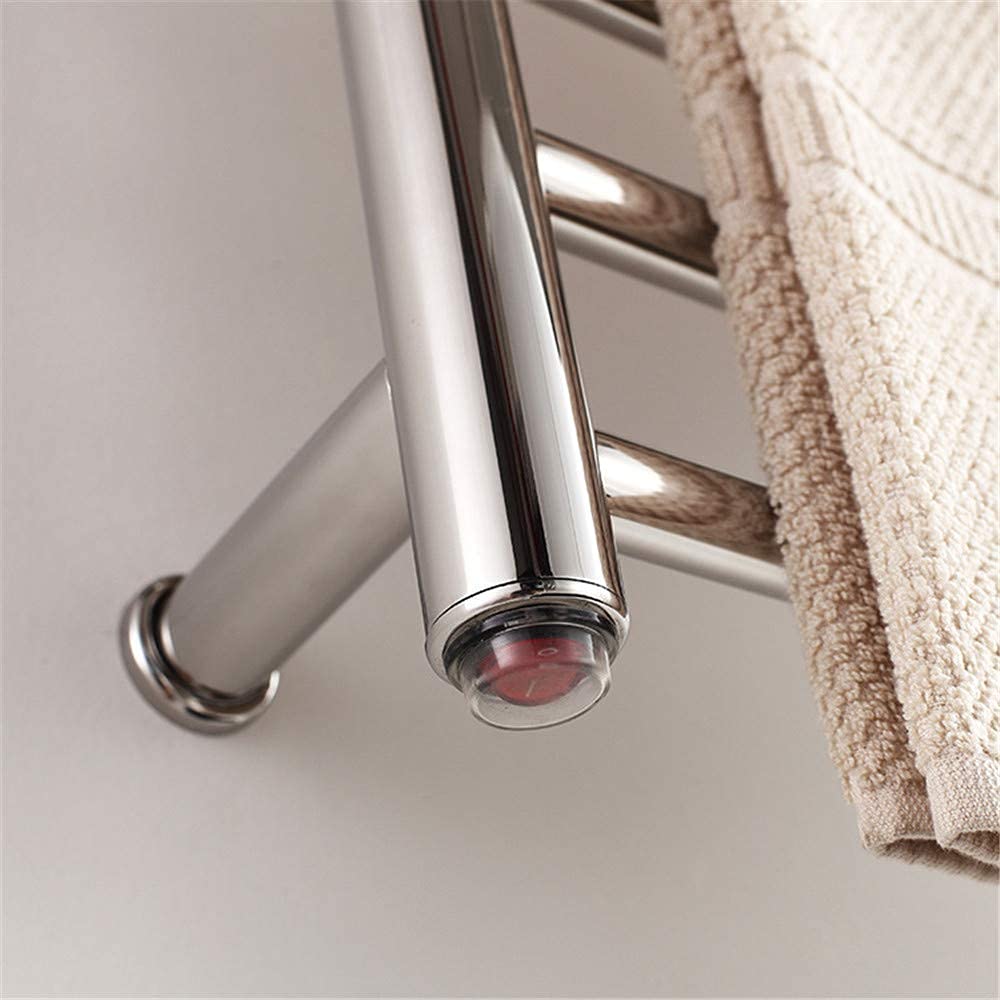 Toallero eléctrico calefactado, radiador toallero calefactado de Acero Inoxidable, Calentador de Toallas eléctrico para baño doméstico, Hotel de Lujo.
