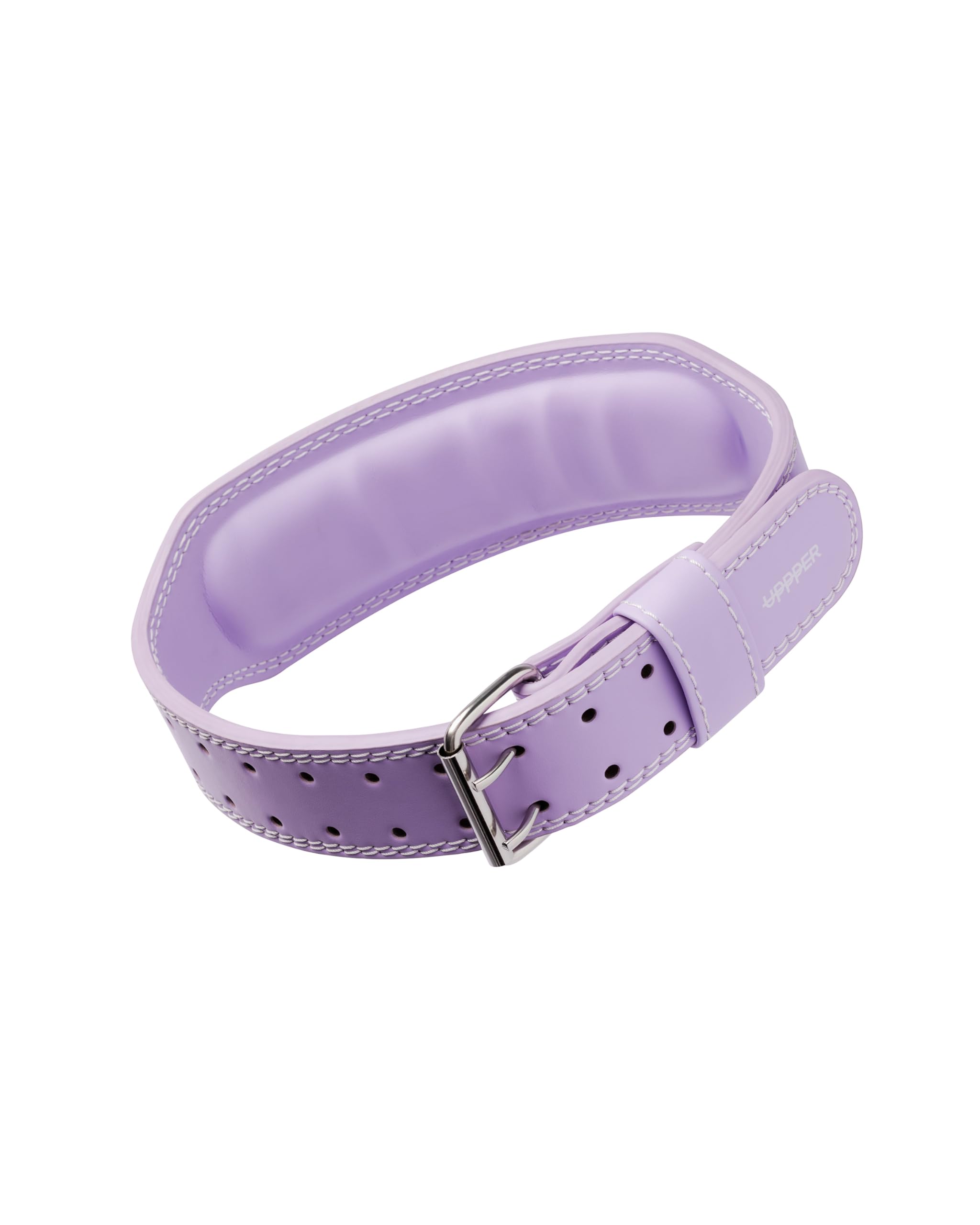 UPPPER Cinturón de levantamiento de pesas, doble punta, de 4 a 2.5 pulgadas, cónico, para hombres y mujeres, soporte de espalda definitivo para levantamiento de pesas y levantamiento de potencia