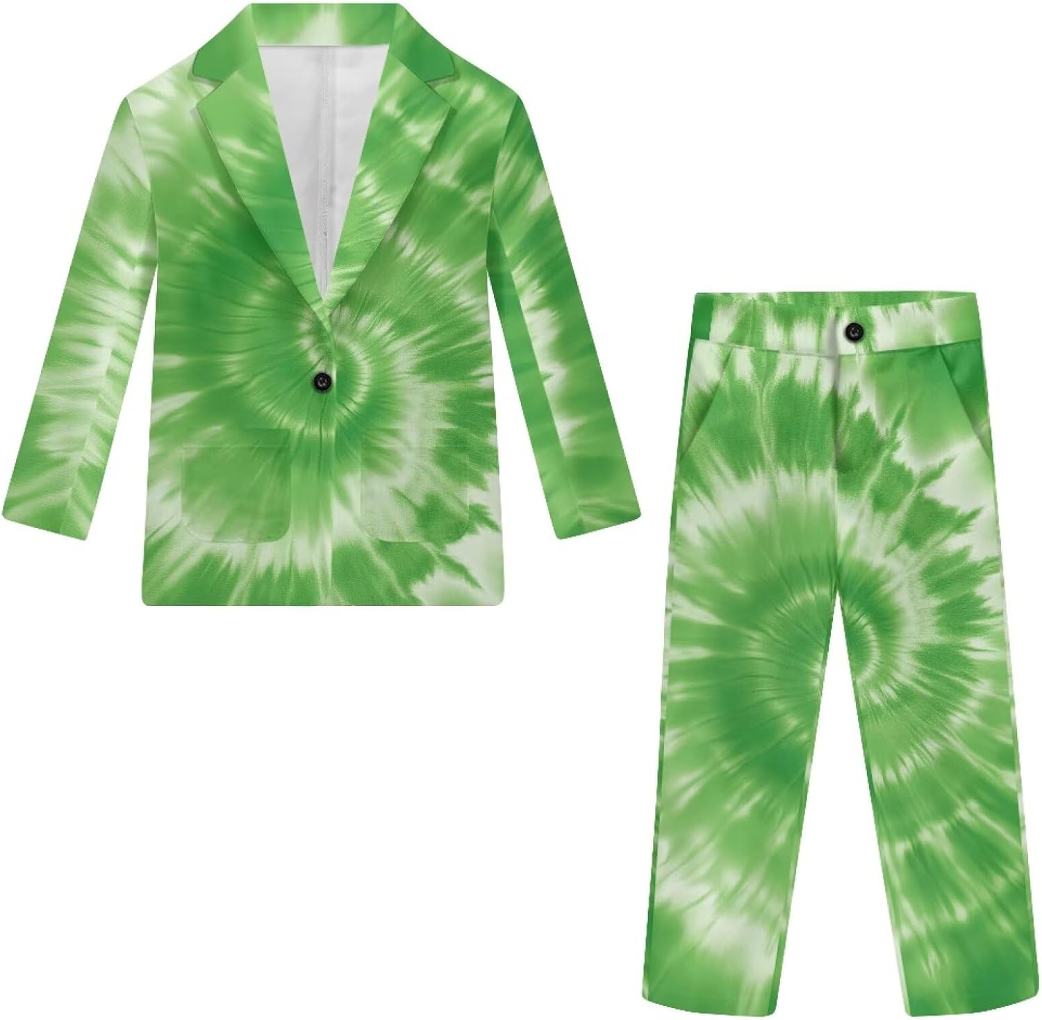 St. Patrick's Day Boys' 2-Piece Suit Set Kids Suit Jacket 6-12 Years