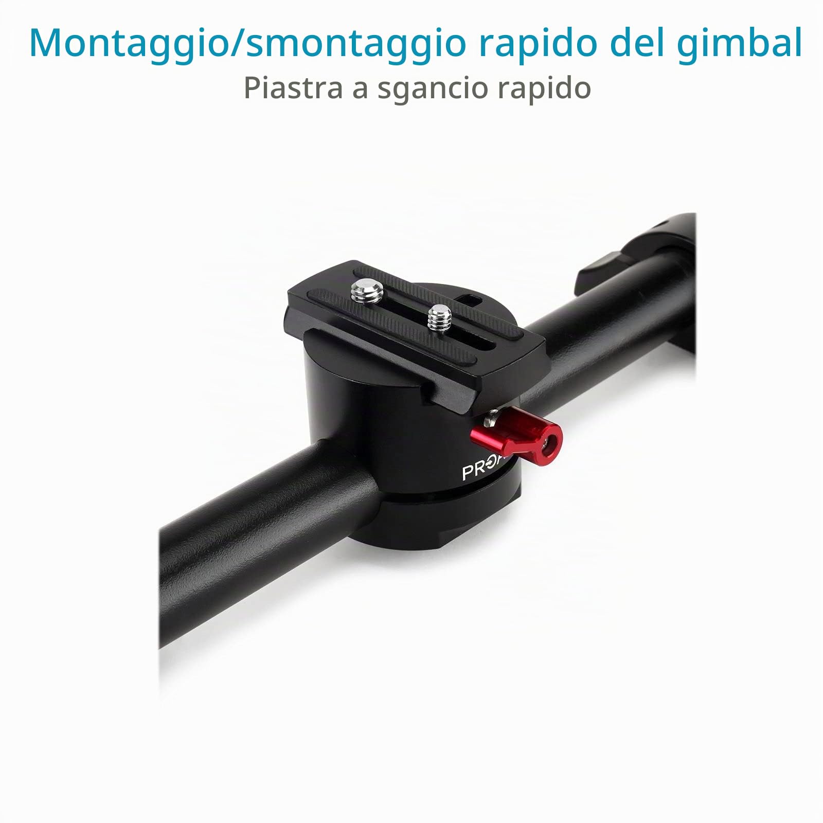 PROAIM Star Ring a Mano per Stabilizzatori Gimbal 3 Assi, 15kg/33lb