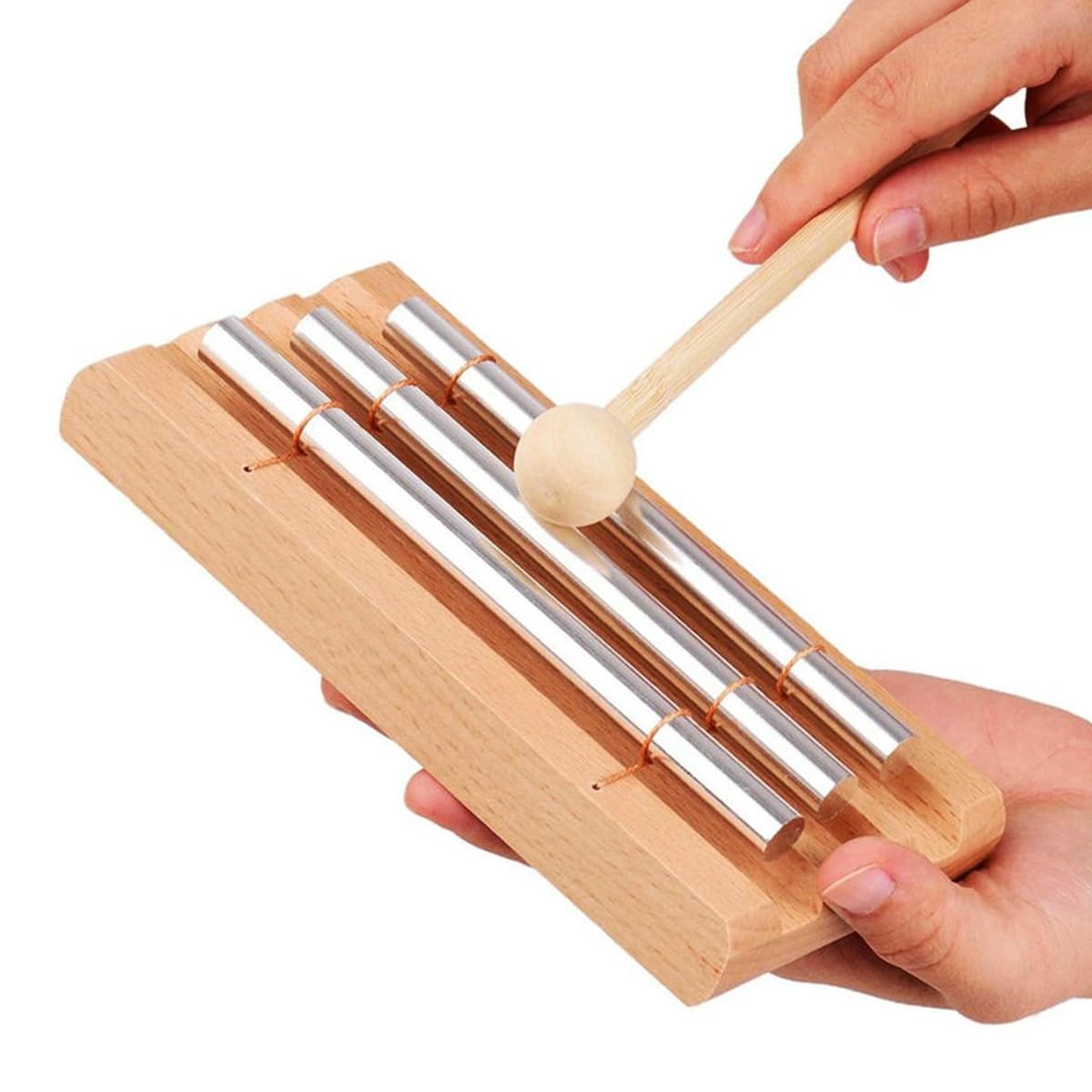 Meditation Chime with 3 Tone for Yoga Meditation Teachers