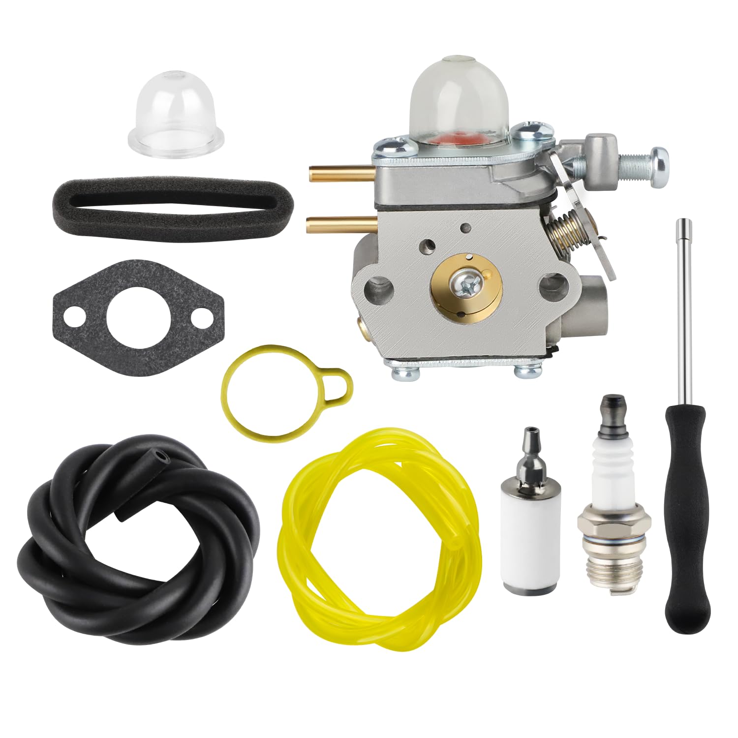 Amazon.com: SIMPERAC H2500 Carburetor for Hyper Tough Weed Eater