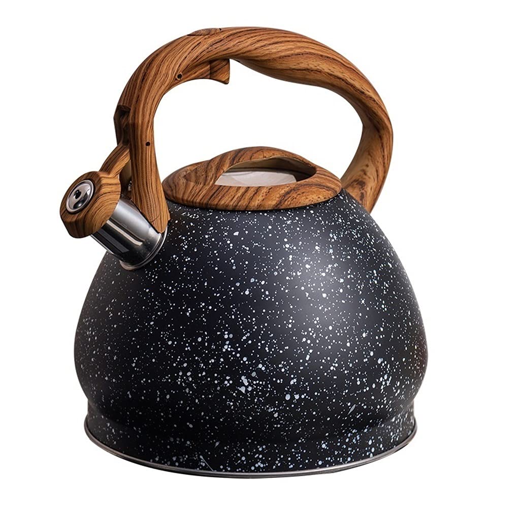 Bouilloire sifflante en inox pour de grands moments de partage en cuisine