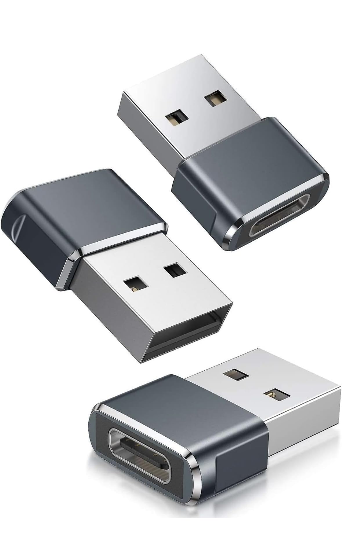 DF Type C to USB Small-3 Type C Female to USB Male Adapter Connector Converter Works with Laptops,Chargers Compatible for Phone, Airpods, iPad, Samsung Galaxy,(Pack of 3) (B0DD1HNLY7) Amazon Price History, Amazon Price Tracker