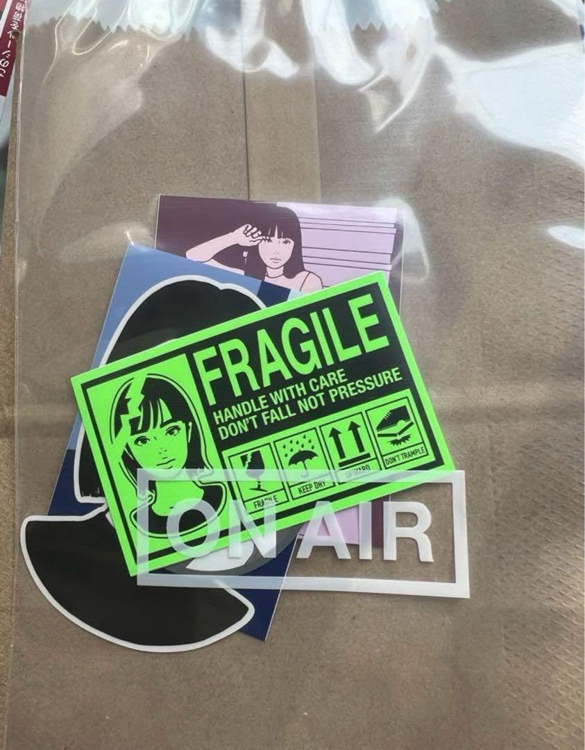 Amazon | kyne キネ ステッカーセット 5種 福岡美術館 個展 限定 H