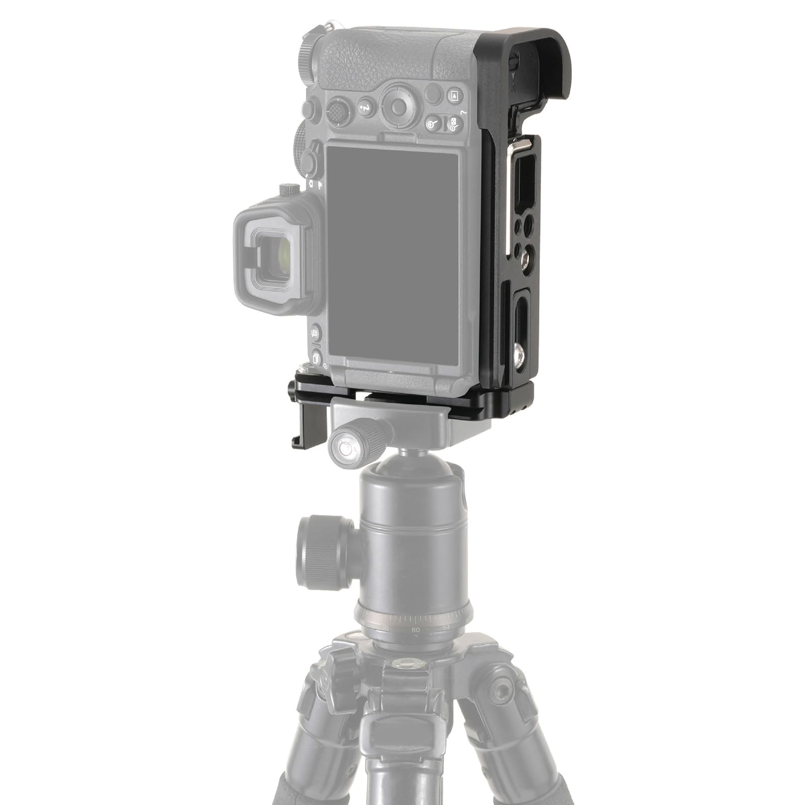 Z5II regulowany pionowy uchwyt na płytę szybkozłączkę L / uchwyt ręczny do kamery Z5II Z6III Z5 / Z6 / Z7 / Z6II / Z7II kamera ze stopu aluminium