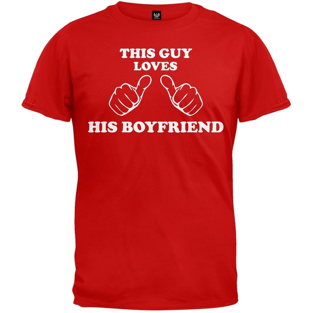 Valentine's Day - This Guy Loves His Boyfriend T-Shirt