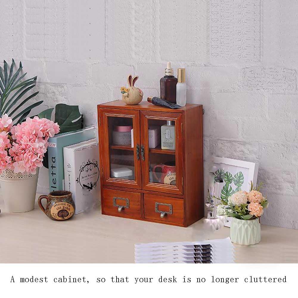 Amazon｜KUAIYU ヴィンテージ木製収納ボックス 12インチx4.7インチx14