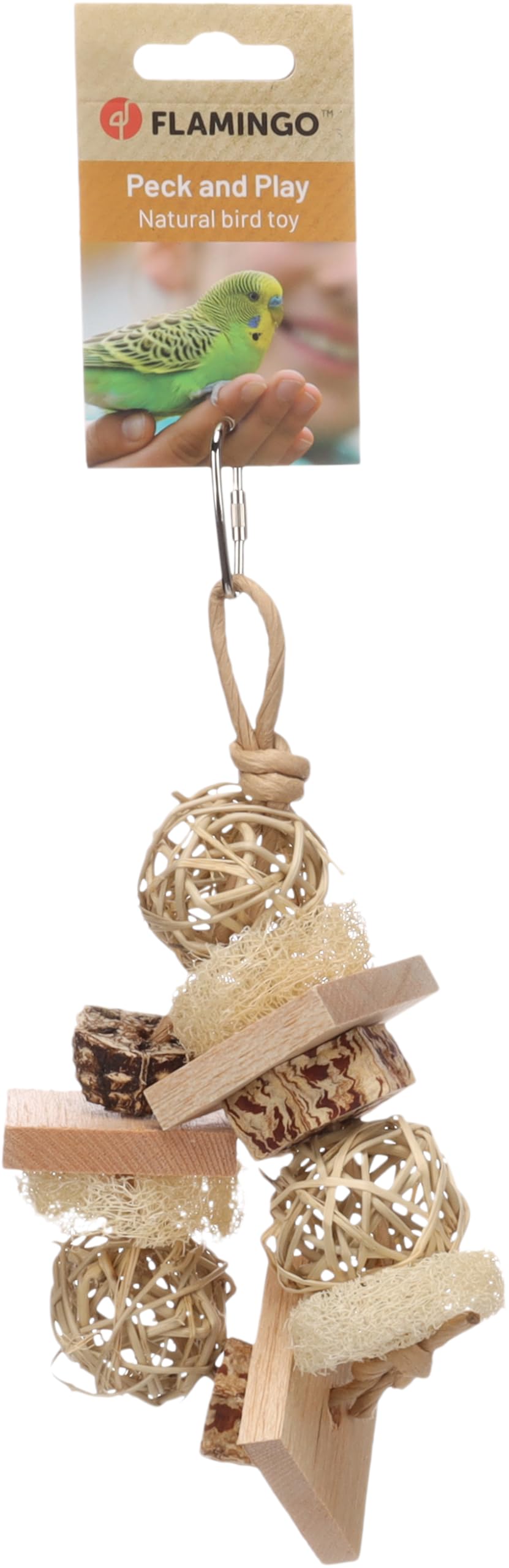 SITTICHSPIELZEUG FEM BRAUN 25CM