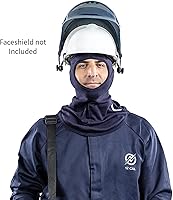 Vista 2 de Enespro Capucha de punto ultra suave resistente al fuego (FR), clasificación de arco de 16 calorías (H11RY)