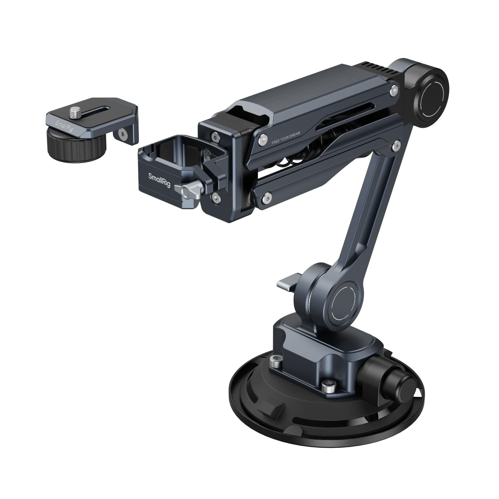 カ*ミ様 SmallRig ミニショックアブソーバーアーム Amazon.com: SMALLRIG Mini Shock Absorber Arm, 4in Suction Cup Car
