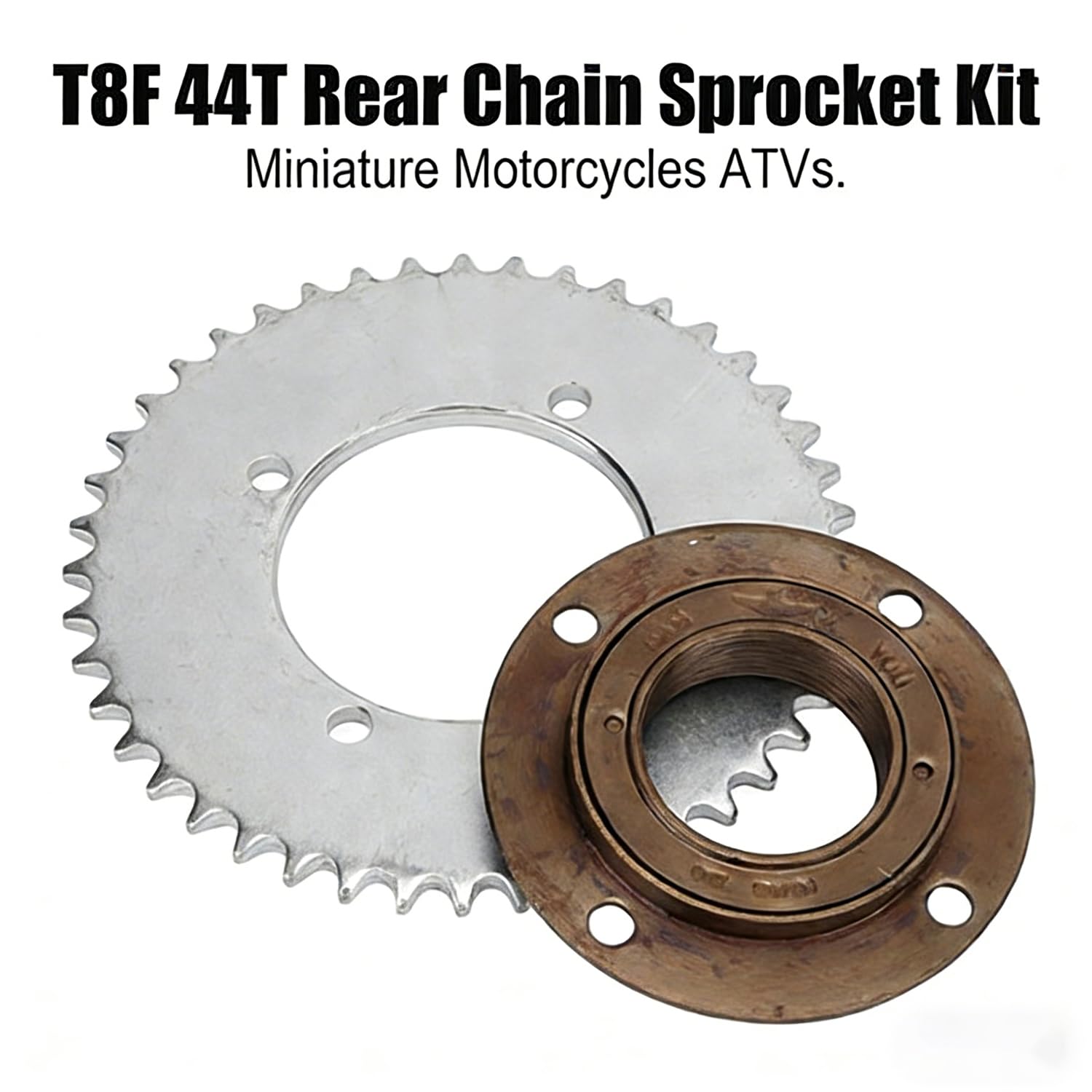 Amazon.com: 78mm OD 4 Hole Toothless Flywheel + T8F 44T 54mm Rear