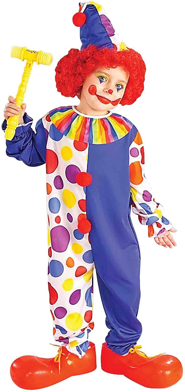 Forum Novelties Clown Child's Value Costume Large 58261L