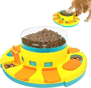 Holihoos Dog Puzzle Toys, Interactive Dog Toys for IQ Training & Mental Enrichment, Treat Food Dispensing Slow Feeding to ...
