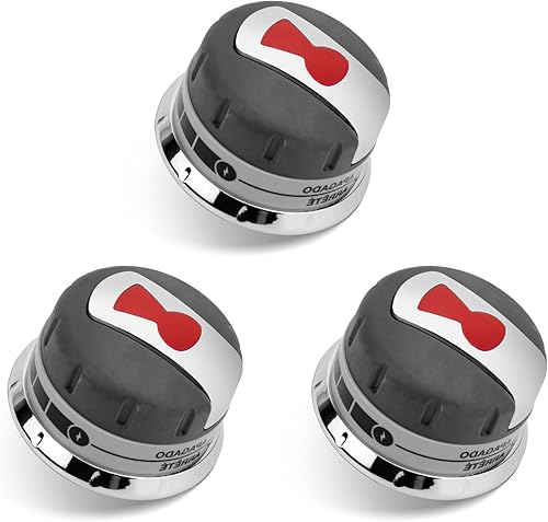 88848 Pomos para quemador de parrilla de gas, perillas Weber Genesis para parrilla de repuesto Weber Genesis serie 300 (2011-2016) parrillas de gas