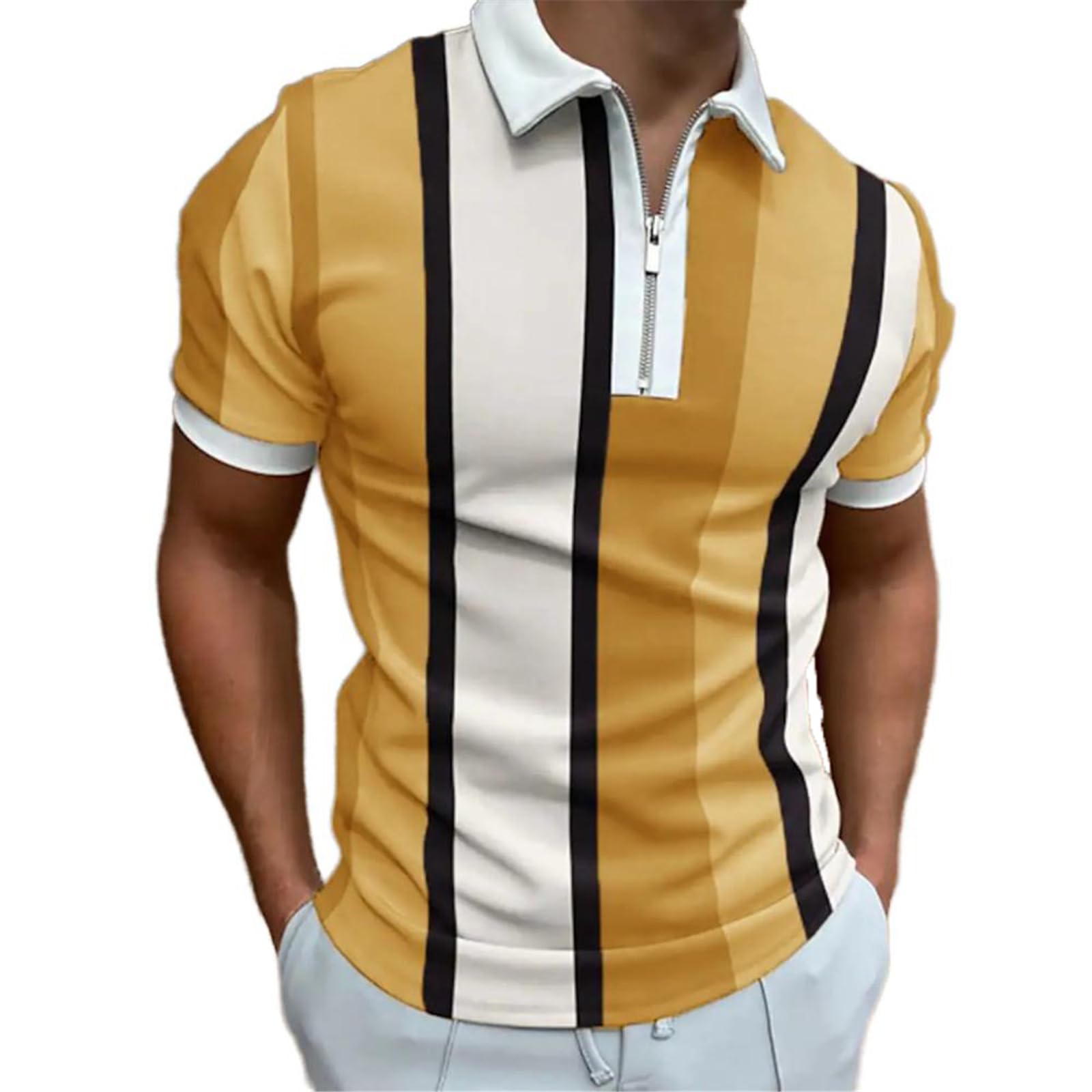 Camicie Uomo Manica Lunga Stampa Casual Base Quotidiane Top