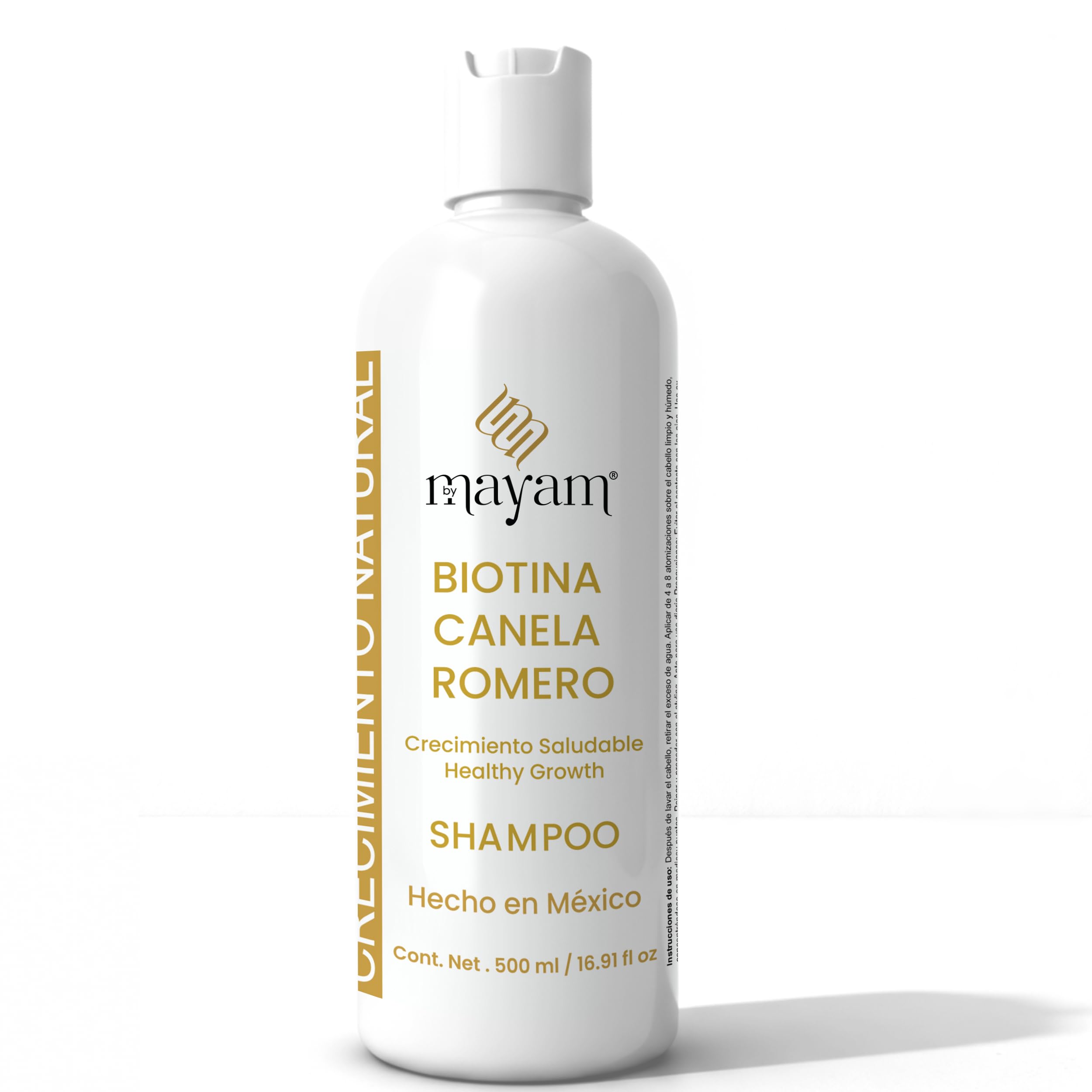 Amazon.com: Mayam Beauty Biotina Canela Romero Shampoo : Beauty