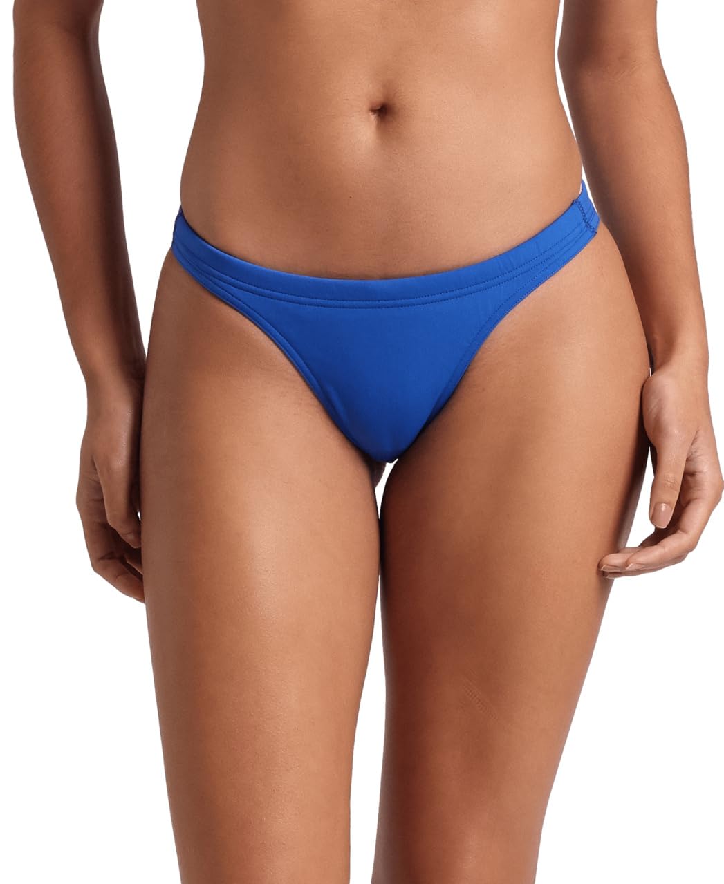 ARENA Performance Women's Solid Team Bikini Bottom Royal-White