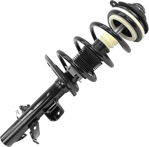 Miniatura 504 de Detroit Axle - Amortiguadores RWD para Chrysler 300 Dodge Magnum 06-10 Charger 05-10, 2006 2007 2008 2009 2010 Completo 2 puntales delanteros con