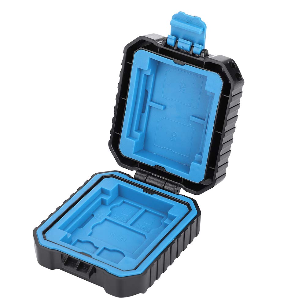 BTSEURY Portable Memory Card Holder,Large Capacity SD Card Organizer Travel Friendly Protective Carry Case for SD,TF Cards