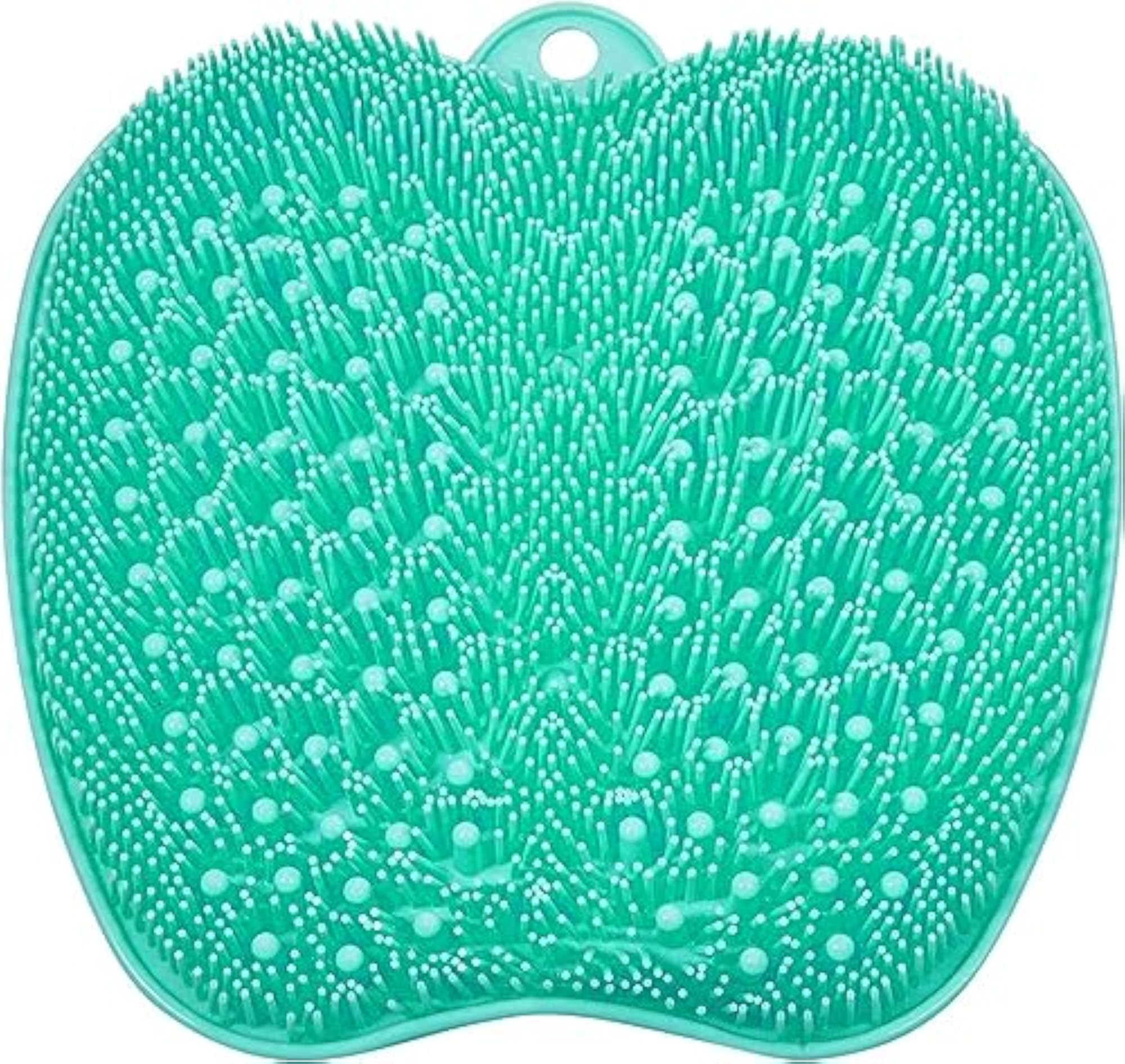 Foot Scrubber Mat for Dead Skin Removal, Green Exfoliating Tool