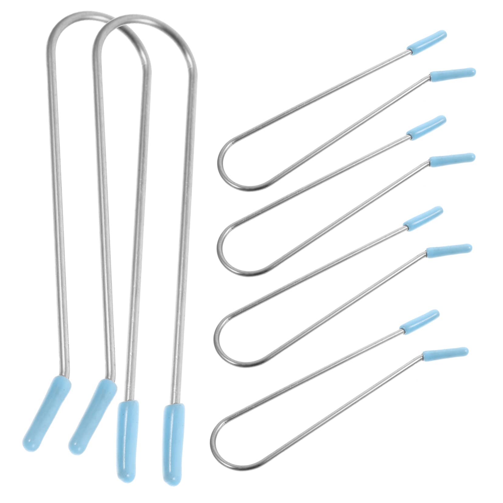 Mikinona Hairdressing Styling Tools 20pcs Metal Hot Roller Clips Electric Curler Clips