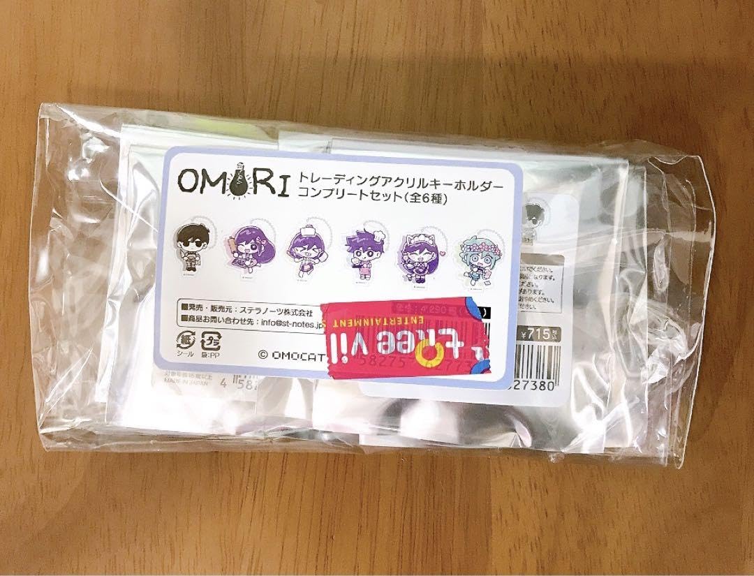 OMORI トレーディングアクリルキーホルダー 展示】OMORI アクリルキーホルダー - ちまショップ - BOOTH