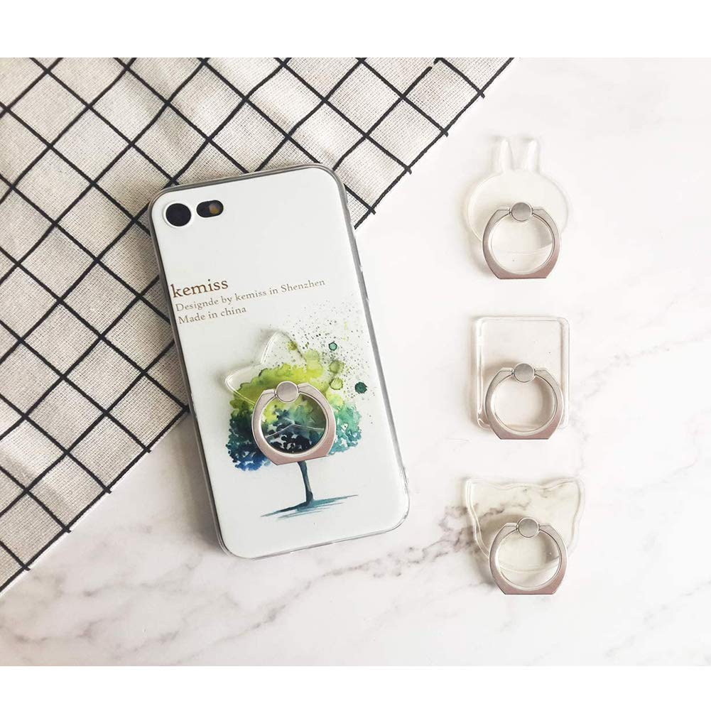 Supporto Ad Anello Per Telefono Cellulare, Riutilizzabile, Universale - Foto 5