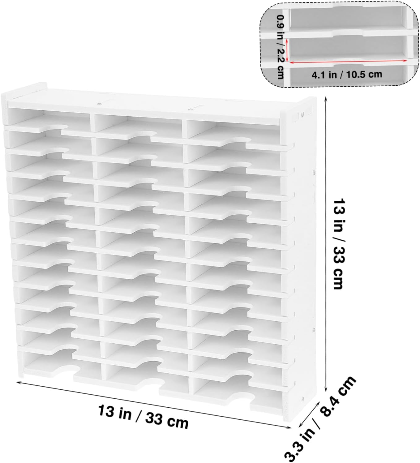 IMIKEYA Cd Storage Box Organizer Multi-functional Dvd Holder for Remote Control and Storage Case for Easy Access and