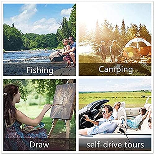 Bdl Camping Chair Shade Canopy Chairs With Cup Holders And Carry Bag Foldable And Easy To Carry Outdoor Chair For Lawn Beach And Pation, Recliner Support 450 Lbs #TOP5