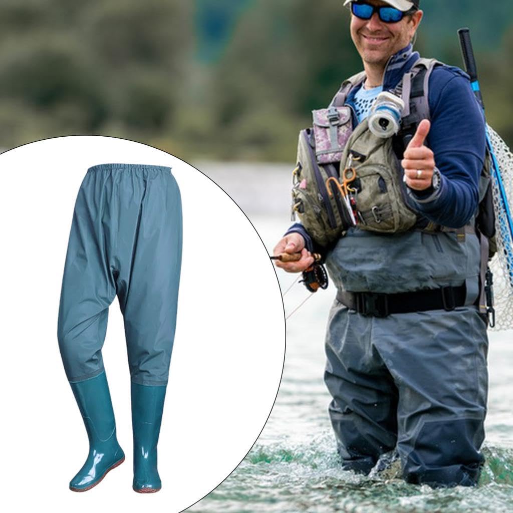 Pesca Hip Waders Caccia Uomini Donna Trampoliere Elastico Cintura Pantaloni Wading 40
