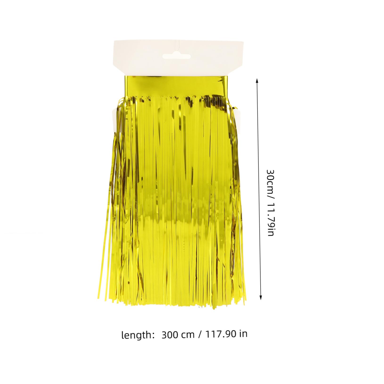 FUNOMOCYA Hawaiian Luau Table Skirt Table Decoration Tropical Party Skirt for Birthday Celebration Tassel Banner 11.81 x 118.11 Inches