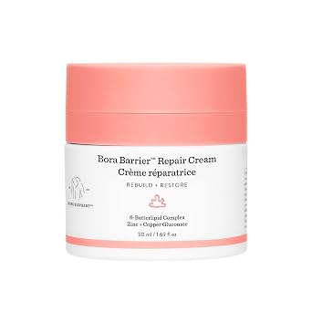 Drunk Elephant Bora Barrier Repair Cream - Ultra-Rich Moisturizer - Clean Clinical Skincare - Cruelty-Free - Dermatologist-Tested - Free of Essential Oils, Silicones, and Fragrance
