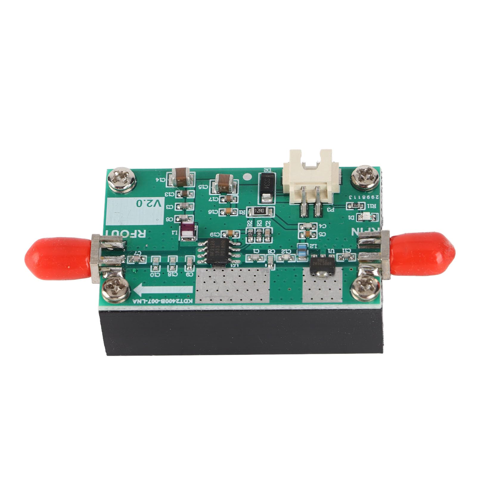 Amplificatore di Segnale RF, Modulo Amplificatore di Potenza RF2126 1500-2600 Mhz 2,4 Ghz 1 W, Amplificatore per Trasmissione Immagini Su Pcb Con Dissipatore In Lega di Alluminio E Interfaccia SMA