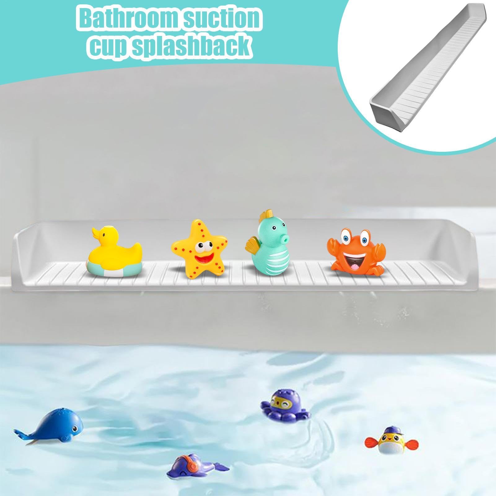 Protection anti-éclaboussures pour baignoire – Ventouse en silicone pour