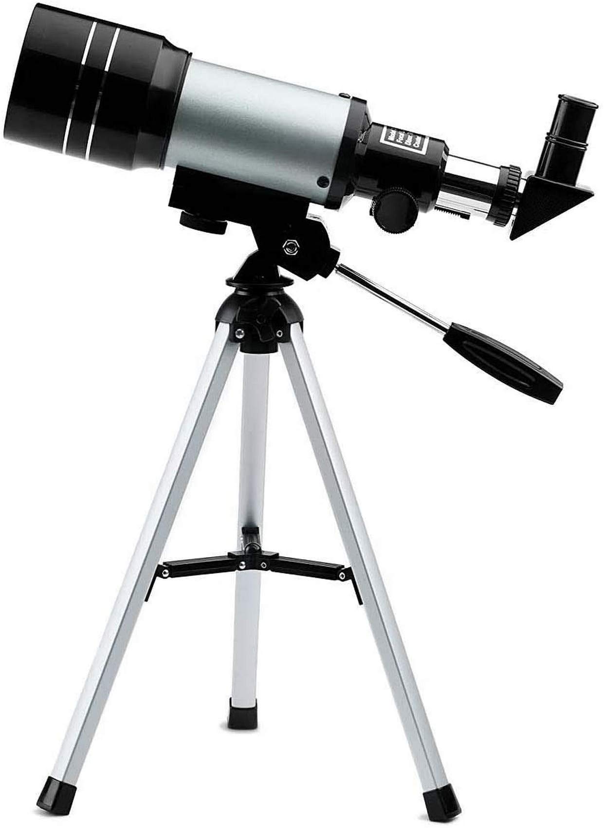 Bambini per principianti adulti, rifrattore astronomico da 70 mm con treppiede regolabile e cercatore - portatile perfetto per bambini adolescenti