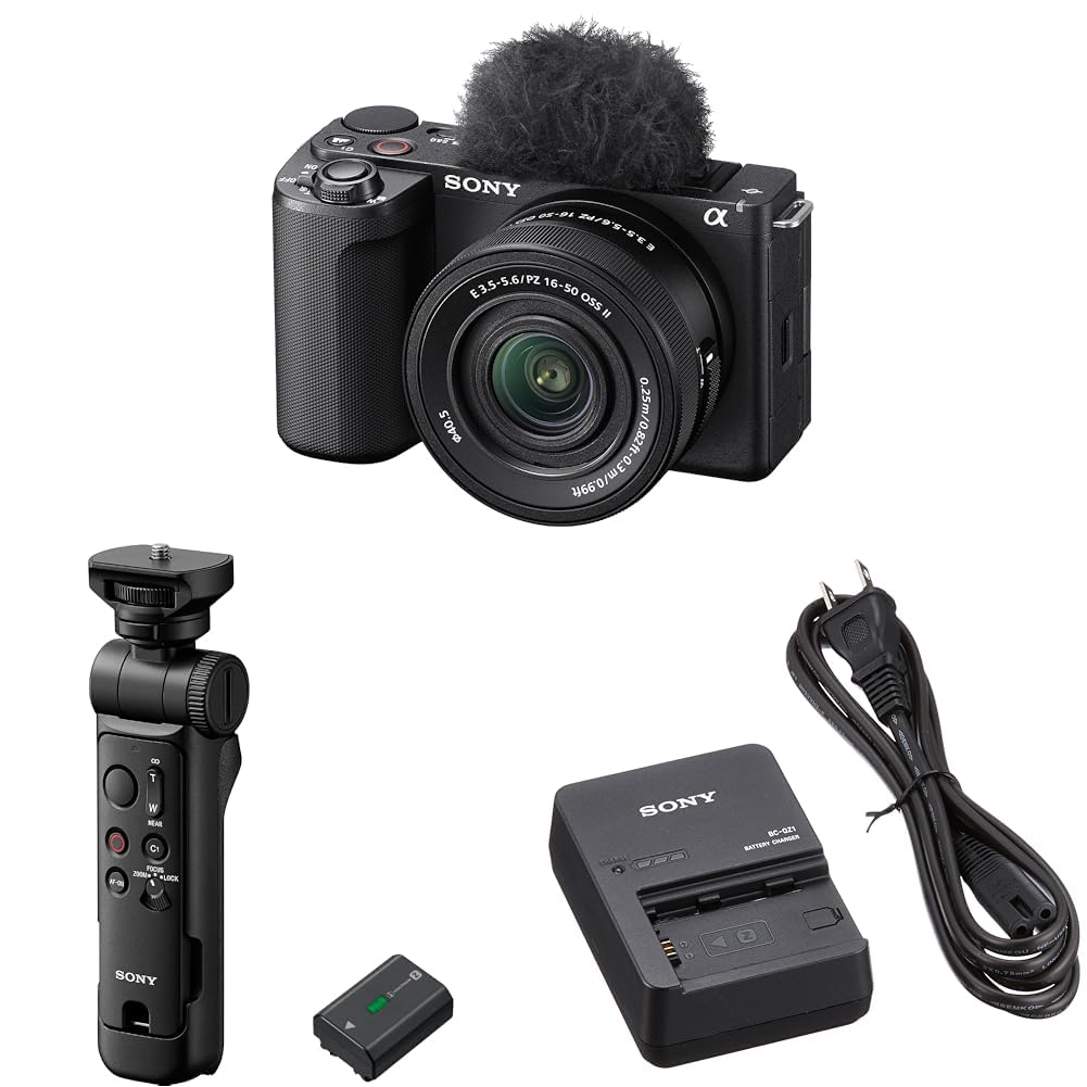 【美品】SONY ZV-E10L レンズキット　グリップ・充電器・予備バッテリー Review] SONY ZV-E10 用に買ったアクセサリーなど。 | NOKT LAB.COM