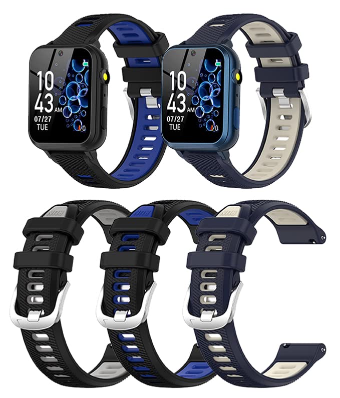 3 Correas para reloj compatible con Wiszodet S16 y más miniatura 1