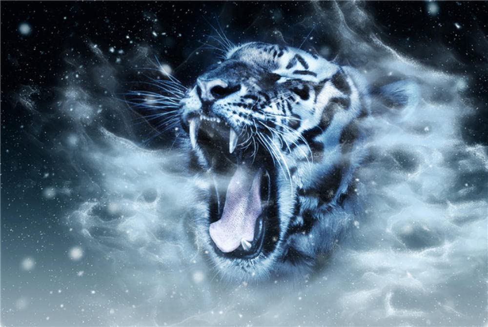 Puzzle unique de 5000 pièces tigre adulte puzzle enfant bois