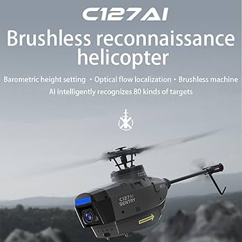 4DRC SCOUTヘリコプター Amazon.com: Actualia C127AI Scout Drone RC Helicopter with