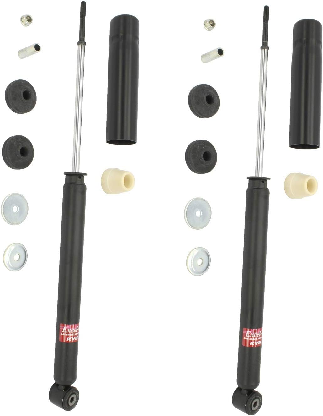 Pair Set of 2 Rear Newparts Shock Absorbers For Honda Fit 2009-2013